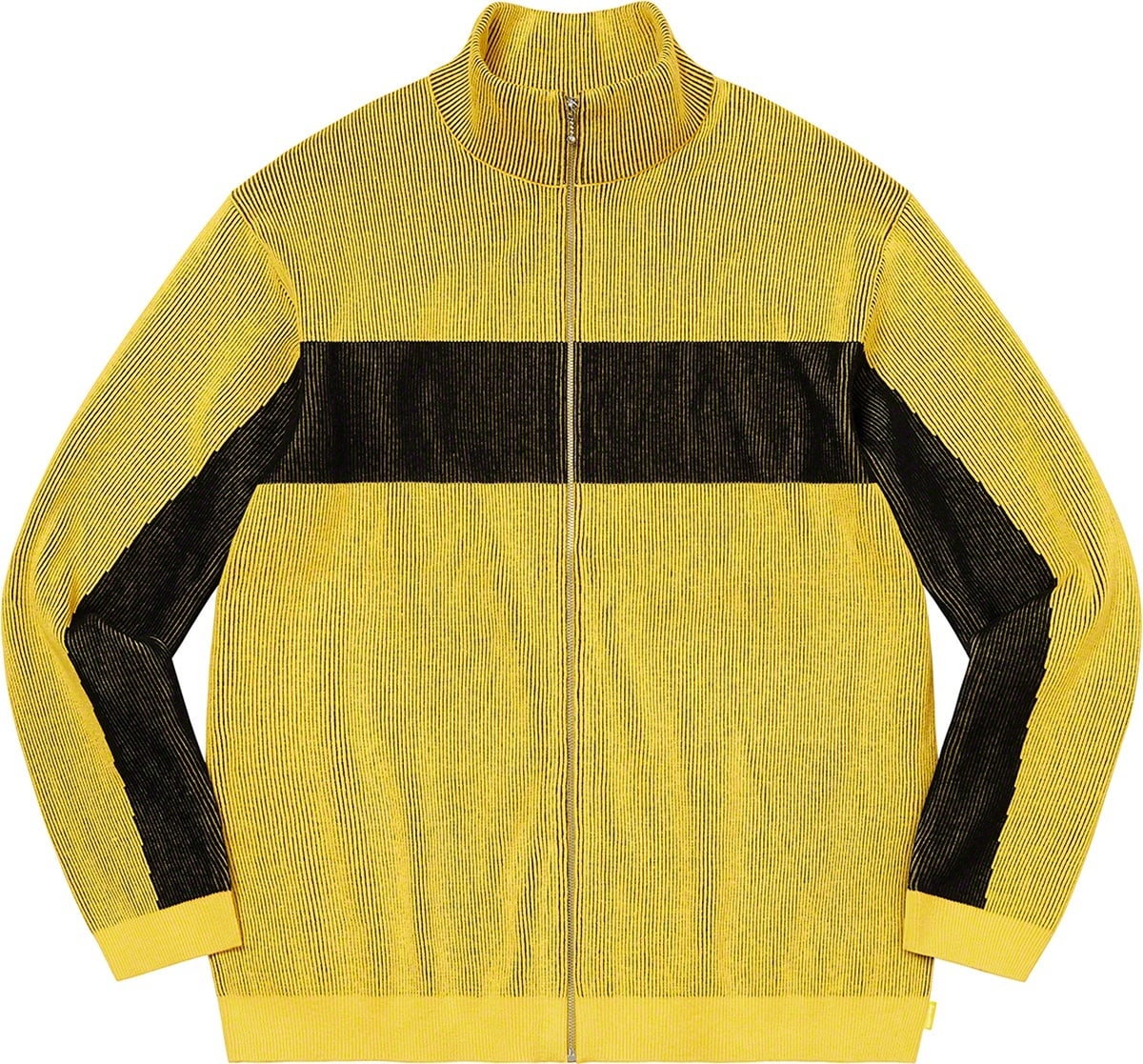 2-Tone Ribbed Zip Up Sweater view 11